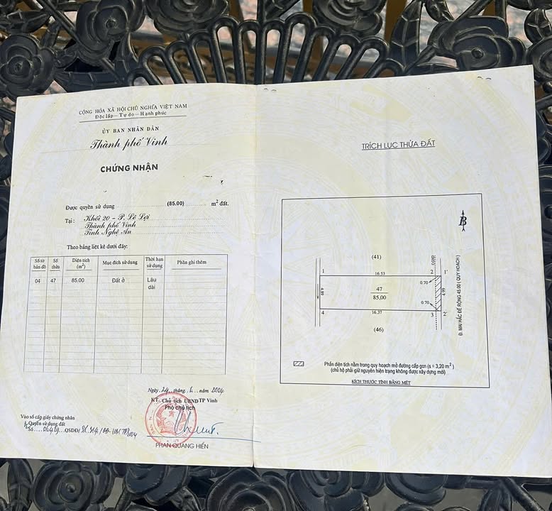 Nhà mặt đường Mai Hắc Đế, TP Vinh 85m² giá 10 tỷ - Đầu tư sinh lời ngay!