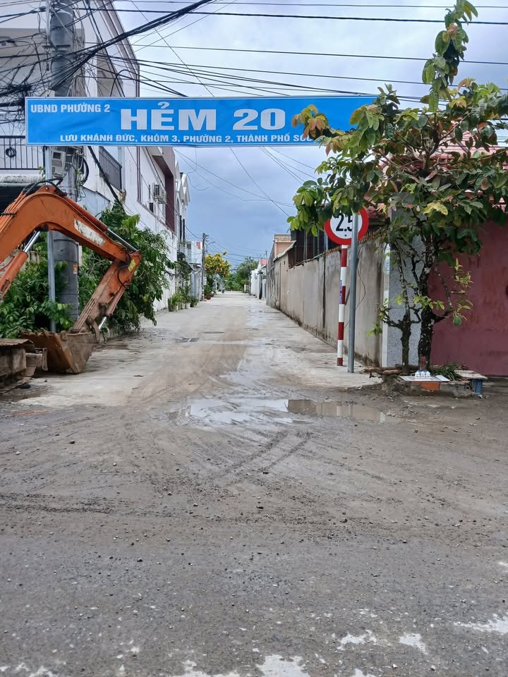 Đất nền Hẻm 20 Lưu Khánh Đức, Sóc Trăng 108m² giá 2.05 tỷ - Tặng ngay nhà trọ thu nhập ổn định!