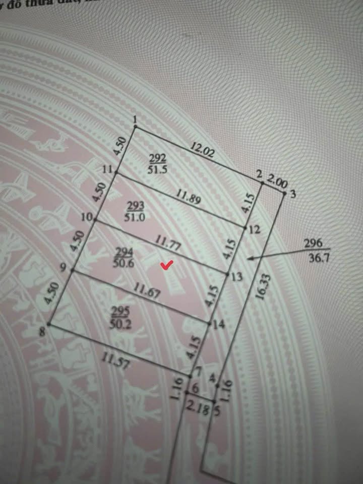 Đất nền 50.6m² Trạch Mỹ Lộc, Phúc Thọ giá 1.518 tỷ - Vị trí đắc địa sát tỉnh lộ 418!