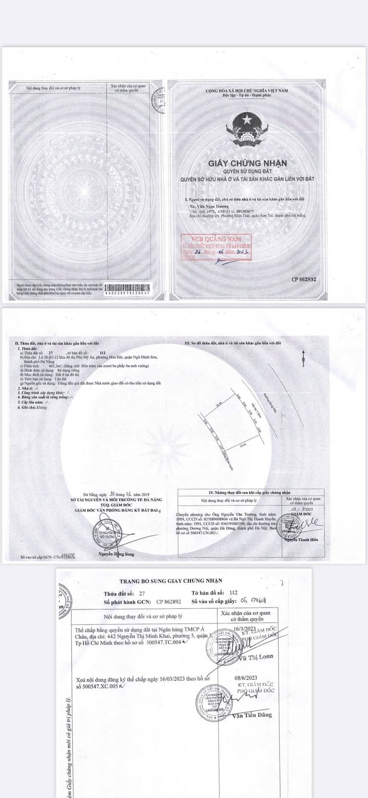 Biệt thự mặt tiền Song Hào – Phú Mỹ An 463m² giá 27 tỷ - Không gian sống sang trọng!