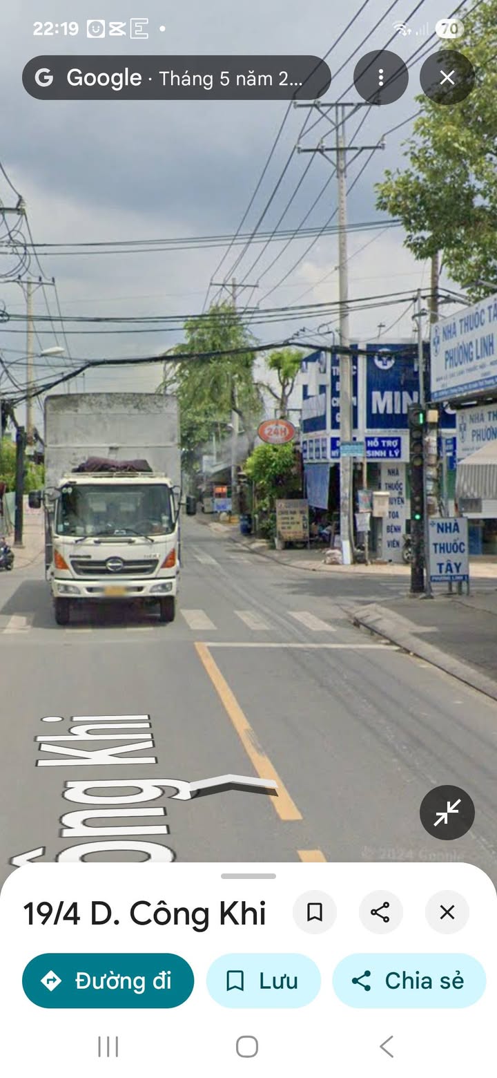 Nhà cho thuê 2 mặt tiền đường Dương Công Khi 120m² - Vị trí đắc địa cho kinh doanh!