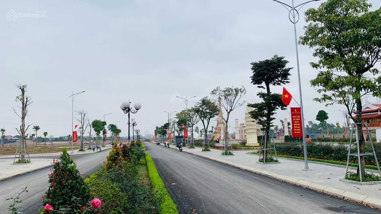 Lô đất liền kề 110m² KĐT Việt Hàn - Sổ đỏ chính chủ, view quảng trường kỳ quan!