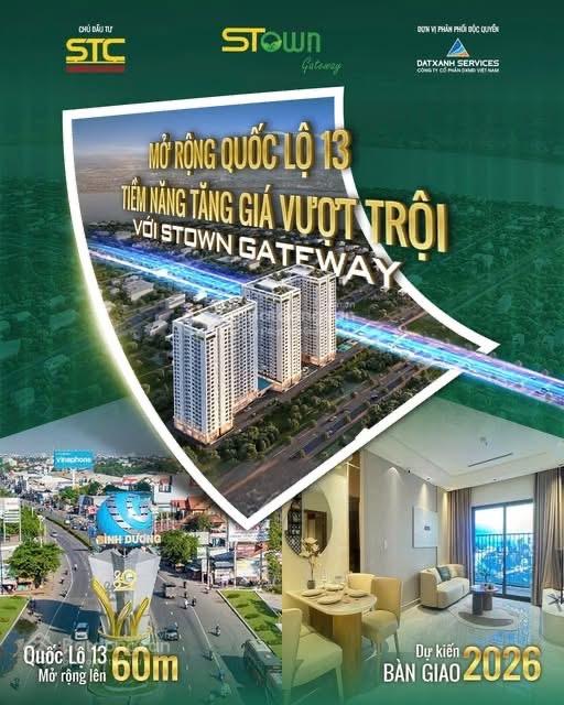 Căn hộ 2PN 1 tỷ 850 ngay MT QL13 - cơ hội đầu tư không thể bỏ qua!