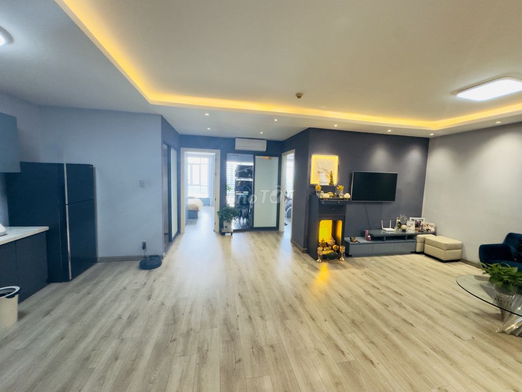 Căn hộ 2PN Contrexim Copac Square, Tôn Đản, Q4 - View đẹp, đầy đủ nội thất