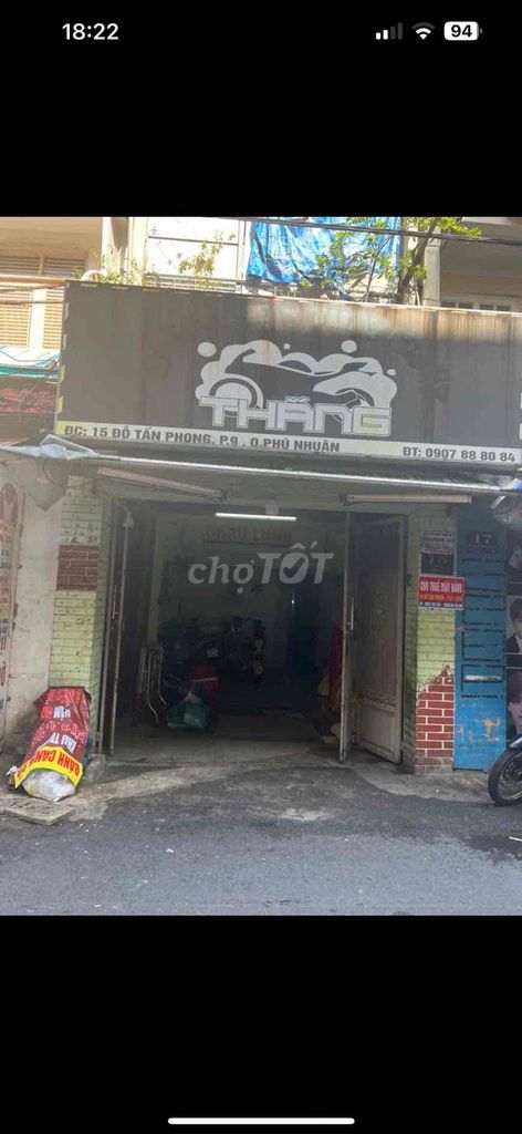 Cho thuê mặt bằng kinh doanh tại Phú Nhuận 20m² giá 7.5 triệu - Mặt bằng lý tưởng cho các bạn trẻ!