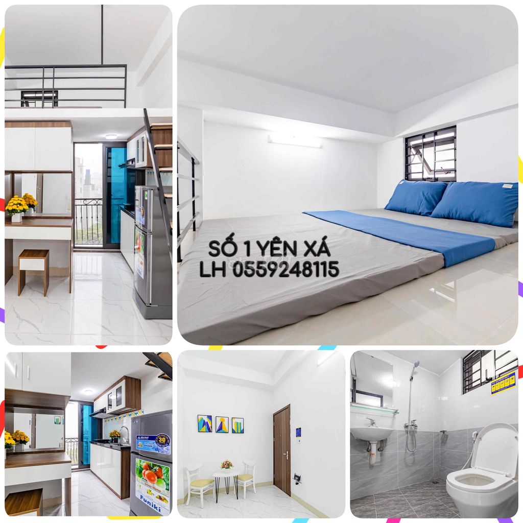 Căn hộ cho thuê tại số 1 Yên Xá - Giá chỉ từ 3.6 triệu, nội thất cơ bản