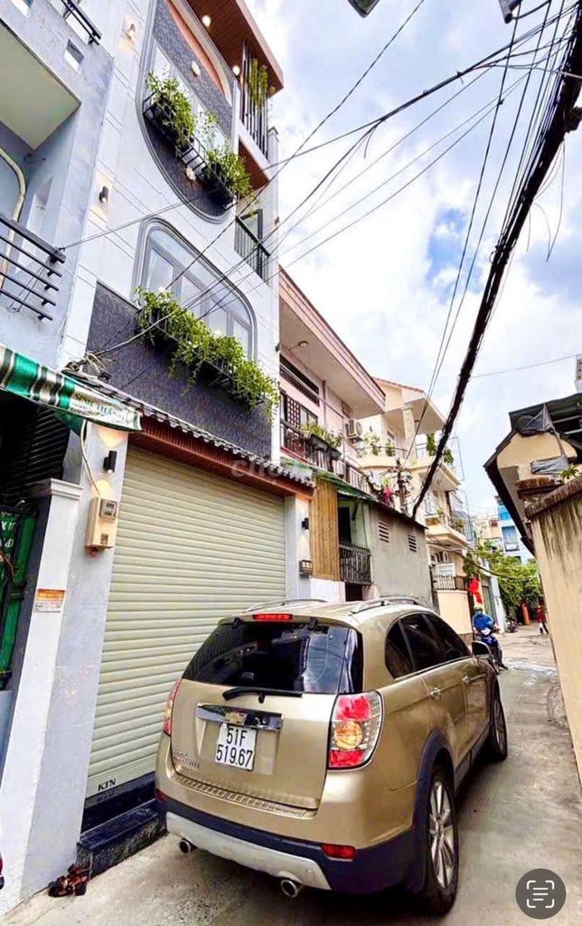 Nhà cho thuê nguyên căn hẻm xe hơi 36m² Nguyên Hồng, Bình Thạnh - Full nội thất 19 triệu