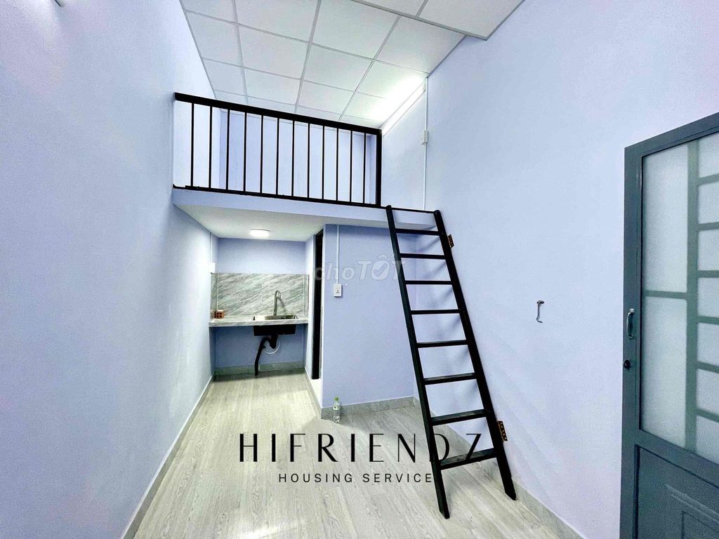 Phòng trọ gác lửng mới xây Đình Tân Khai 30m² giá 2.8 triệu - Thiết kế độc đáo, máy lạnh sẵn sàng!