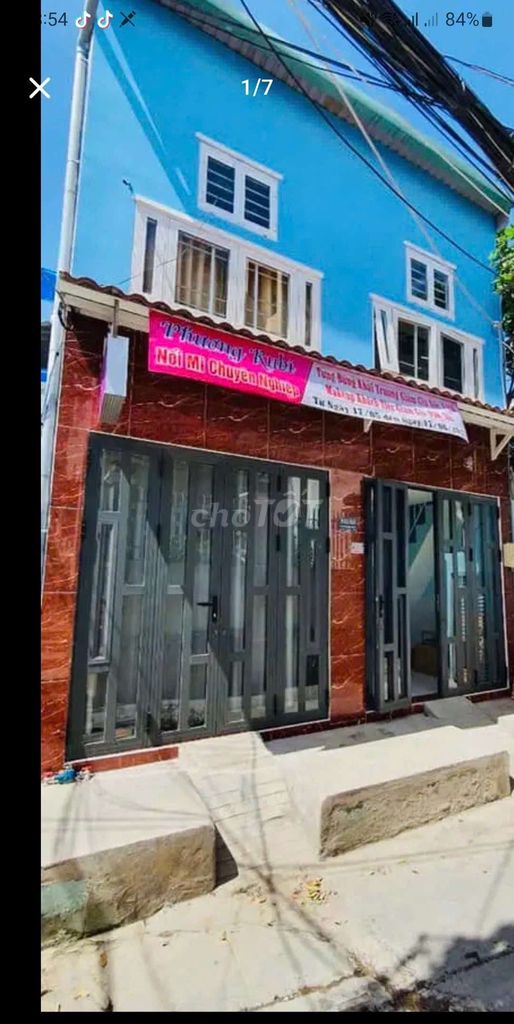 Nhà nguyên căn Phú Thuận, Quận 7 - Giá thuê 6.5 triệu, vào ở ngay!