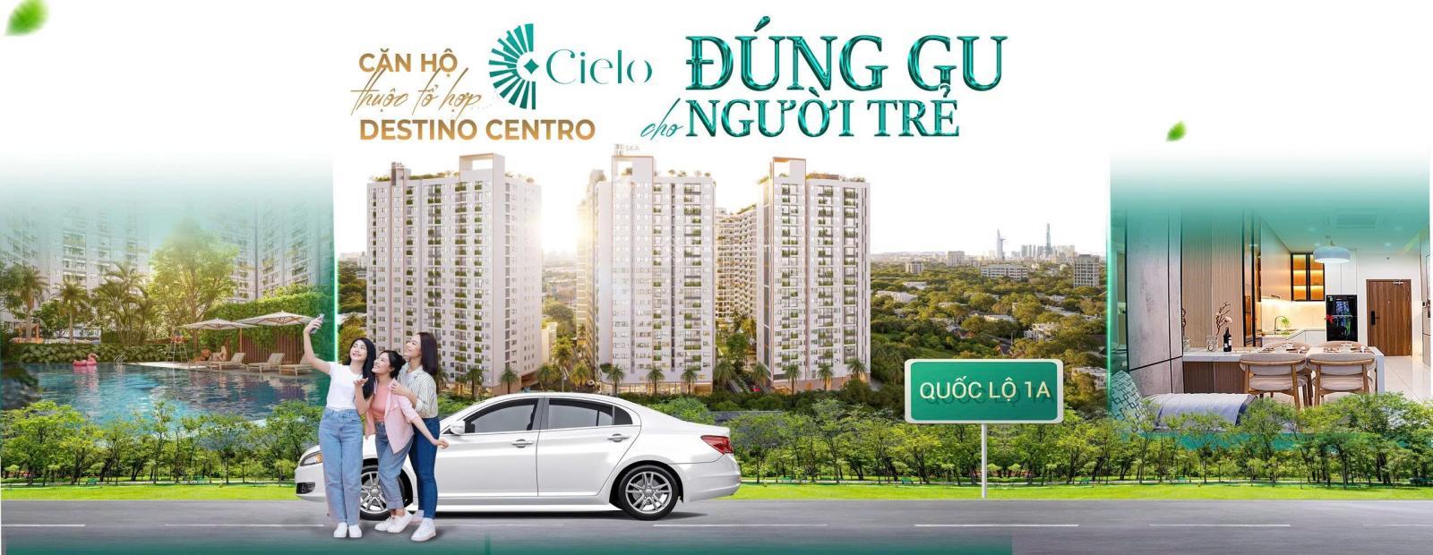 Căn hộ Destino Centro, Bến Lức 50m² giá chỉ từ 1,5 tỷ - Sống thông minh giữa lòng Tây Sài Gòn!