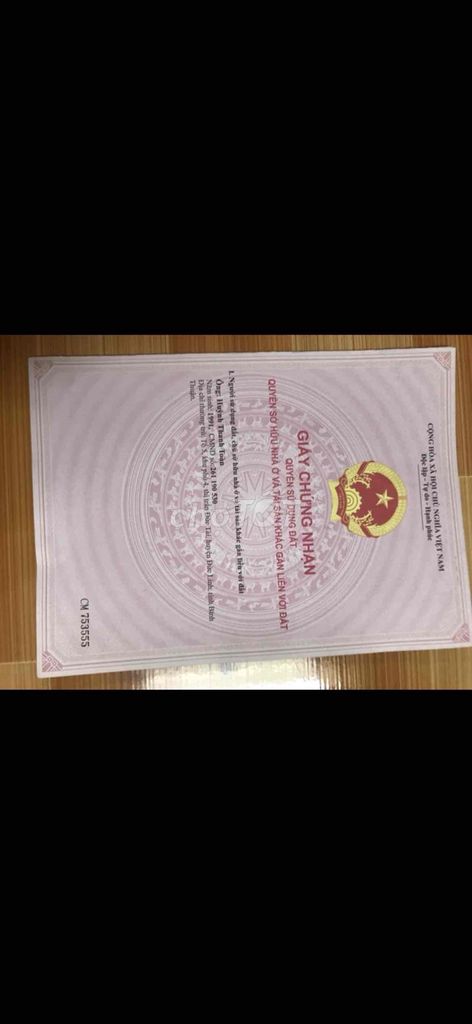 Đất sổ hồng riêng tại xã Bình Lợi, 138m² - Đầu tư sinh lời tiềm năng!