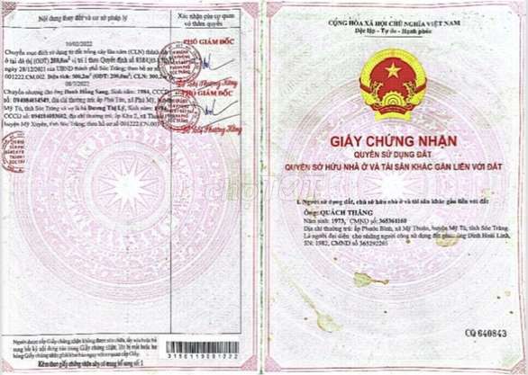 Đất 500m² tại Sóc Trăng - 200m² thổ cư, giá chỉ 3 tỷ - Cơ hội đầu tư hấp dẫn!