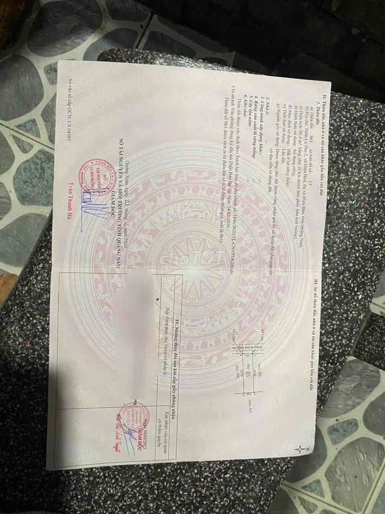 Đất nền Điện Bàn 95.5m² giá 950 triệu - Sổ đỏ chính chủ, sang tên ngay!