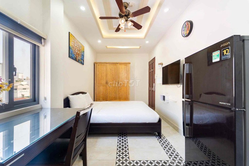 Phòng cho thuê Studio tại Phú Nhuận 30m² giá 6 triệu - Sẵn nội thất tiện nghi