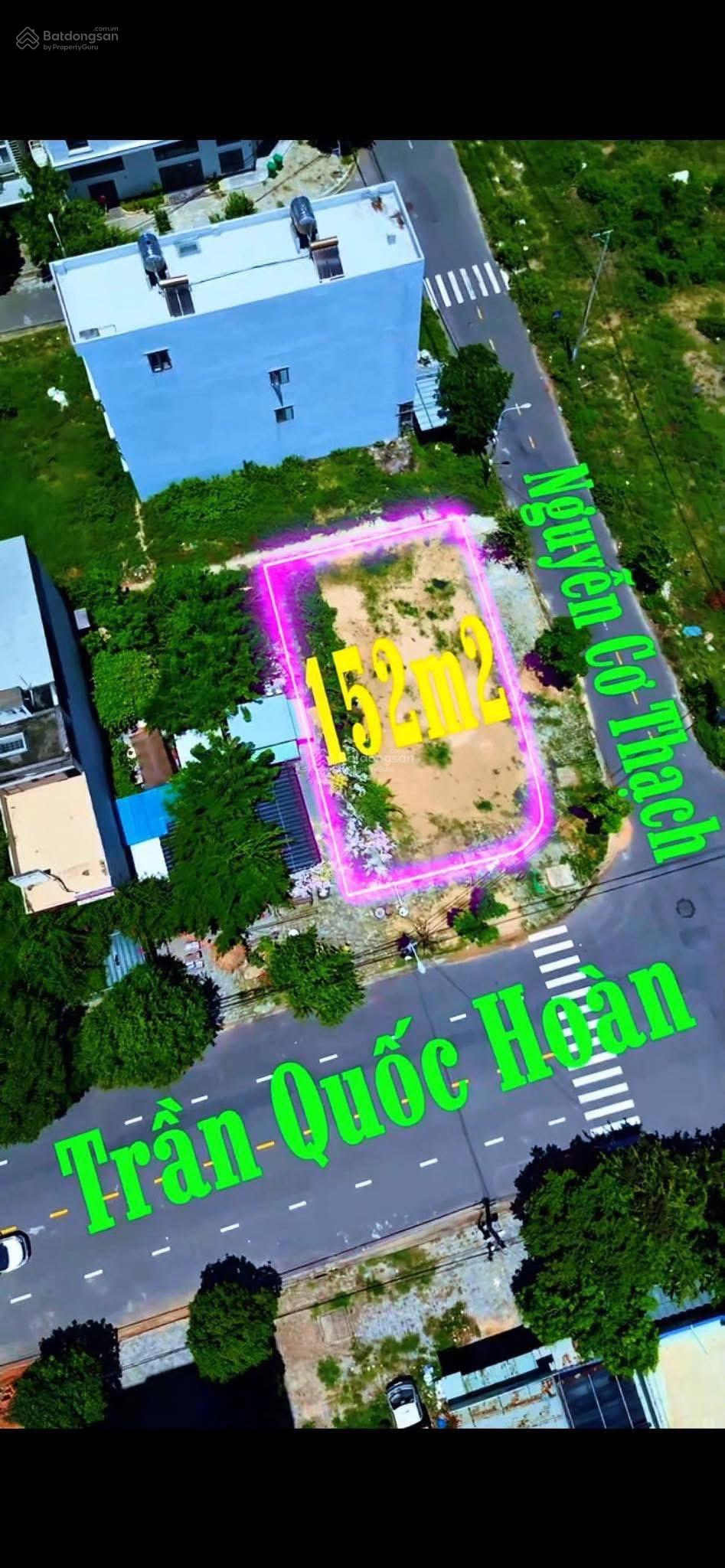 Đất nền 2 mặt tiền Trần Quốc Hoàn, Đà Nẵng 152m² giá 33 tỷ - Lô Góc đẹp nhất khu!