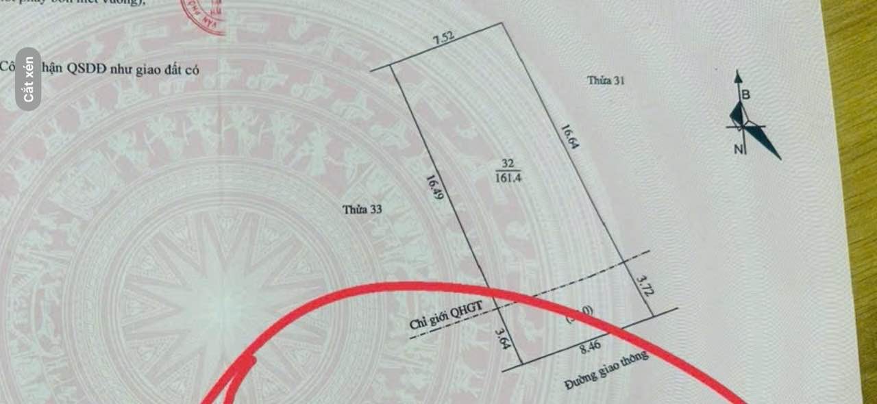 Đất ngõ phố Mai Ngô, Hải Dương 161.4m² giá 3.29 tỷ - Chính chủ bán gấp!