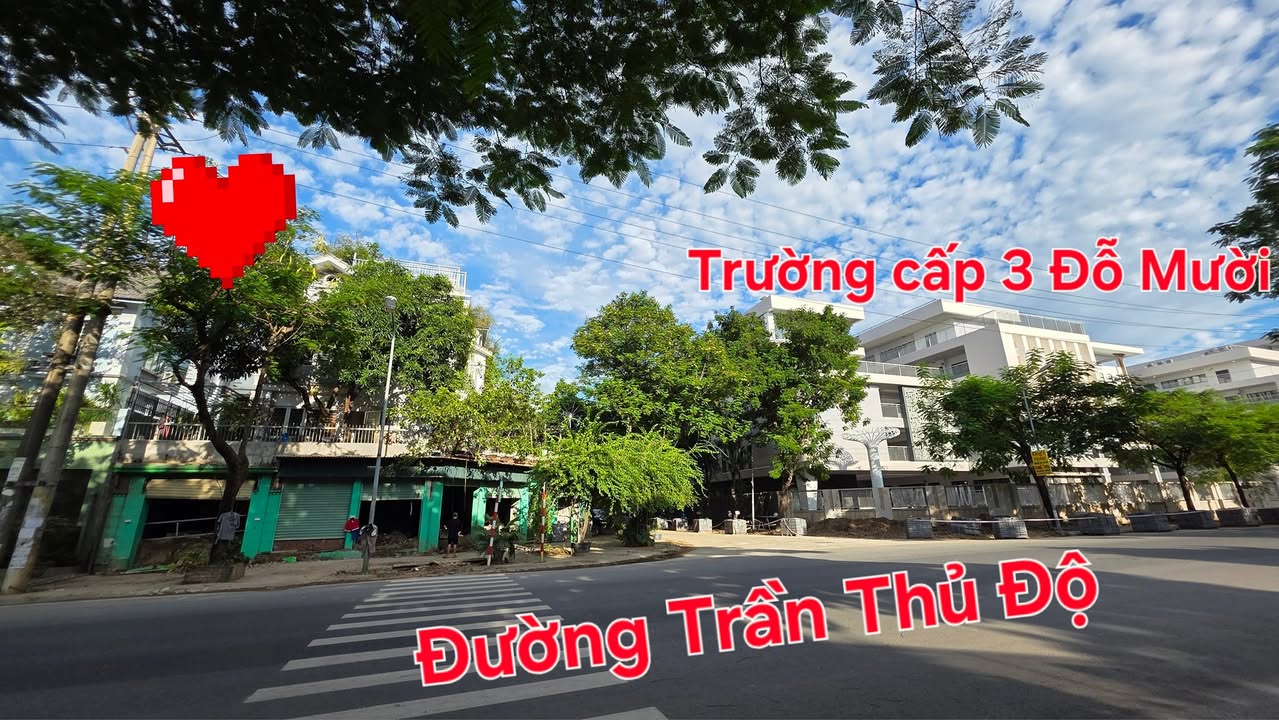 Cho thuê mặt bằng tầng 1 đường Trần Thủ Độ 152m² - Căn góc ngã tư, vị trí đắc địa!