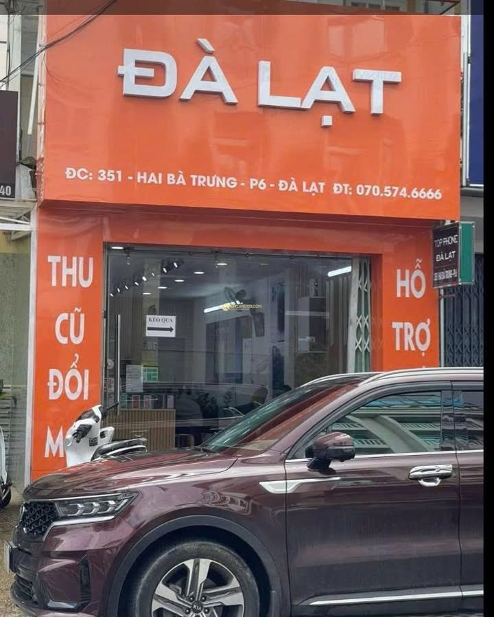 Nhà phố mặt tiền 69.42m² đường Hai Bà Trưng, Đà Lạt giá 13.5 tỷ - Sổ riêng chính chủ!