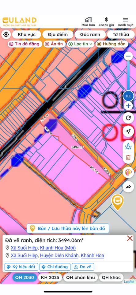 Kho xưởng cho thuê tại xã Suối Hiệp, Diên Khánh - Diện tích 3500m², giá thỏa thuận!