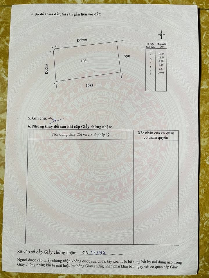 Đất chính chủ xã Đông Lộc 221m² - Mặt tiền 2 đường, giá thỏa thuận hấp dẫn!