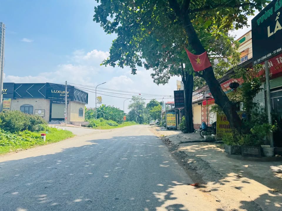 Đất thổ cư 100m² tại thị trấn Hoa Sơn, Lập Thạch - Giá chỉ 2 tỷ, vị trí đắc địa!