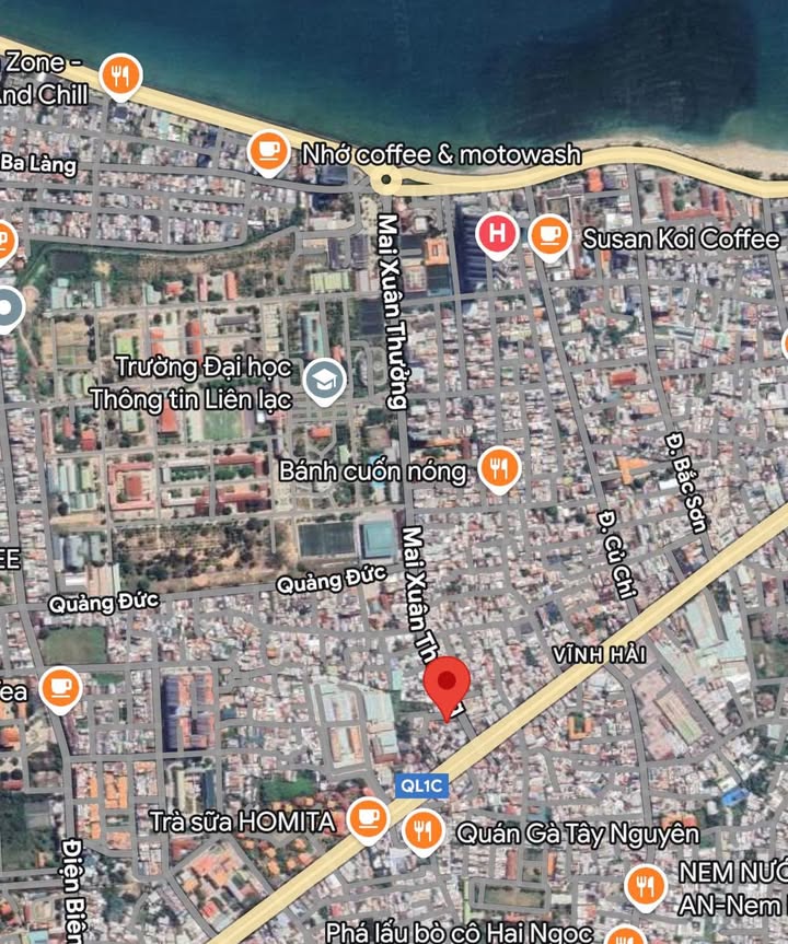 Đất nền hẻm đường Mai Xuân Thưởng, Vĩnh Hải, Nha Trang 53.5m² - Giá chỉ 3.6 tỷ!