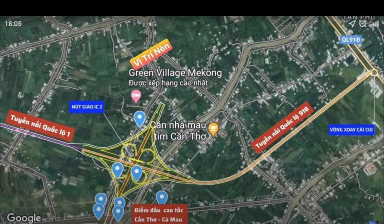 Đất nền Nguyễn Văn Quy Cái Răng 153m² giá 2.2 tỷ - Chính chủ bán gấp!