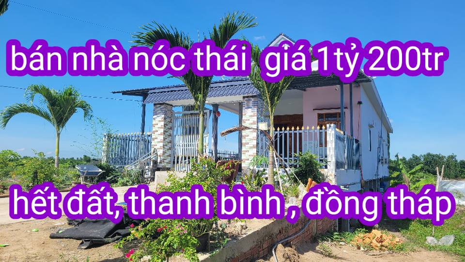 Nhà đẹp mái thái đường Lý Thường Kiệt, 1600m² giá 1.2 tỷ - Đầu tư sinh lời