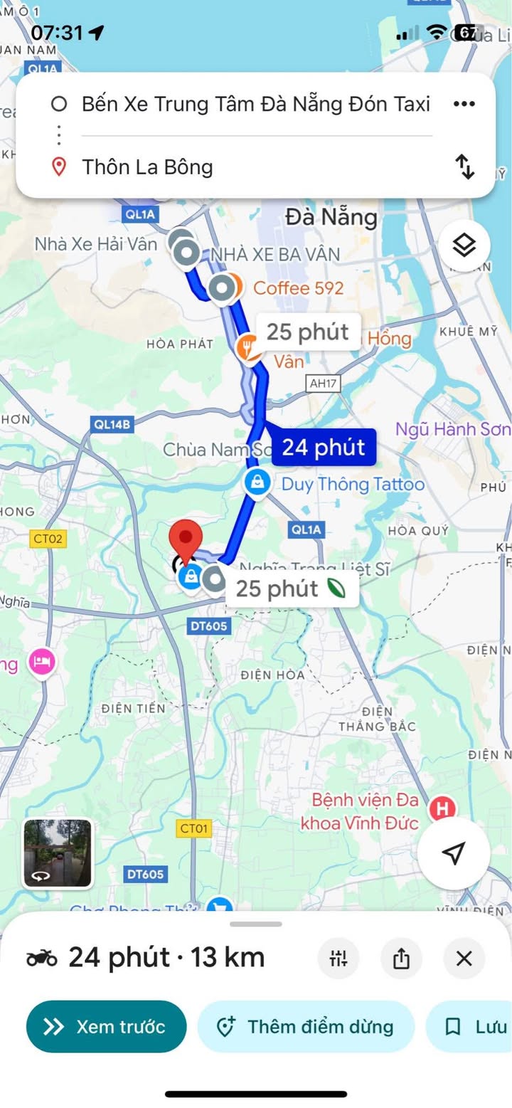 Nhà mặt tiền La Bông, Hòa Tiến 285m² giá 2.4 tỷ - Ô tô đậu tận nhà!