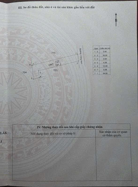 Đất nền Hẻm KA8, Đường EATU, 191m² - Sổ đỏ chính chủ, giá chỉ 1.02 tỷ!
