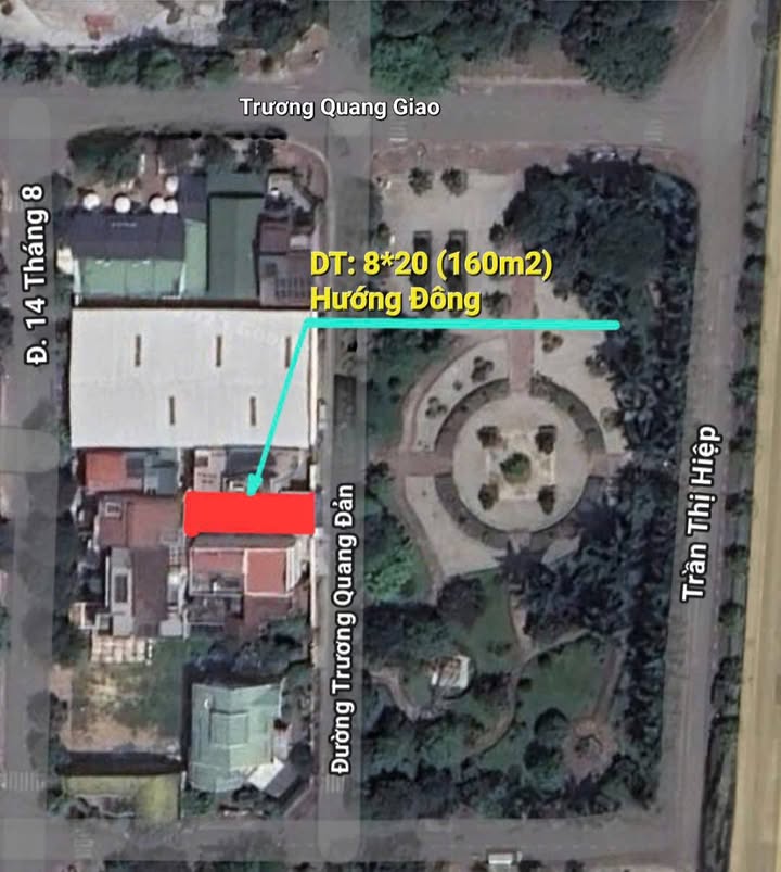 Đất biệt thự 160m² Trương Quang Đản - Hướng Đông, giá 4.8 tỷ - Cơ hội đầu tư tuyệt vời!