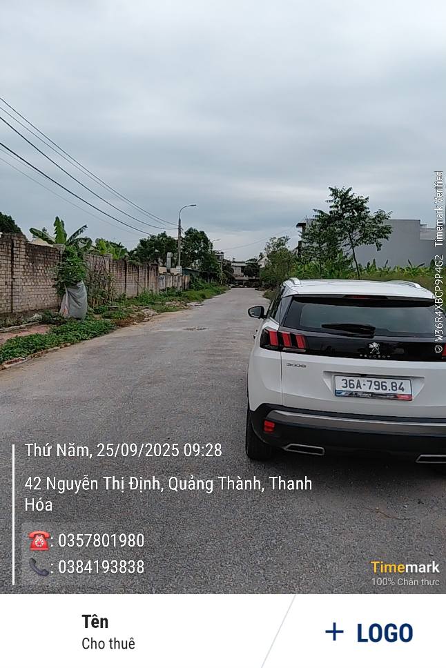 Lô đất 120m² đường Nguyễn Thị Định, Thanh Hóa - Vị trí đắc địa, giá tốt 3 tỷ!