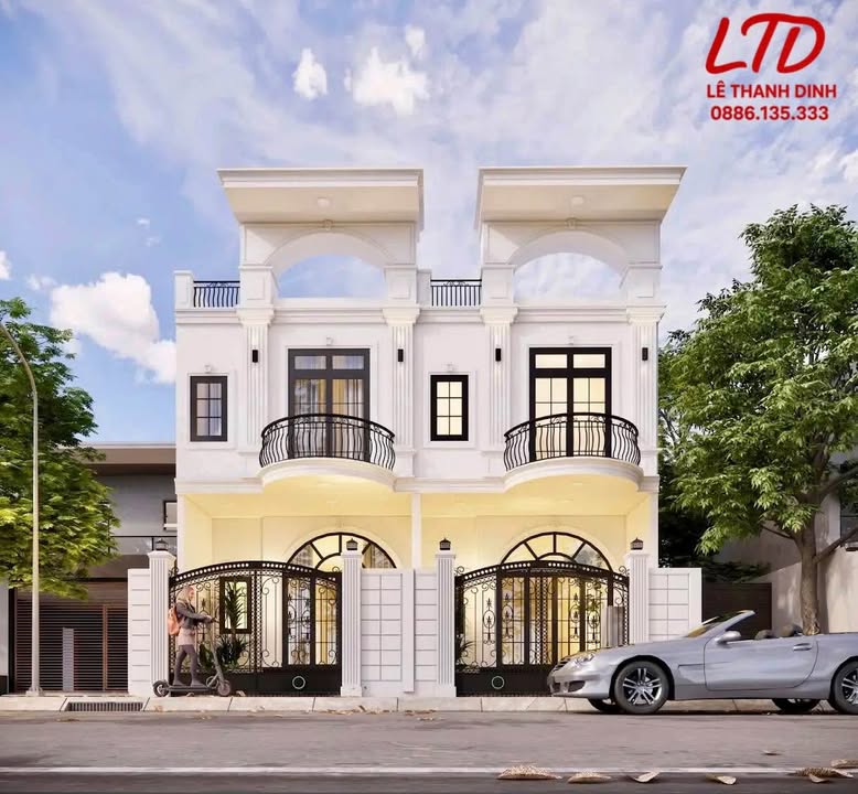 Nhà phố 2 tầng Tổ 15, Phường Mỹ Thượng, Huế - Giá 2.8 tỷ - Thiết kế Châu Âu hiện đại!