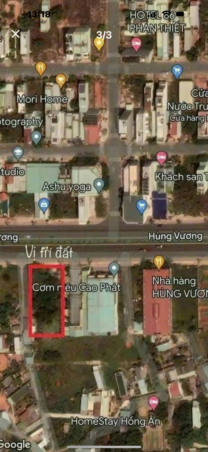 Đất thổ cư mặt tiền đường Hùng Vương, Phú Thủy 980m² - Cơ hội đầu tư lý tưởng!