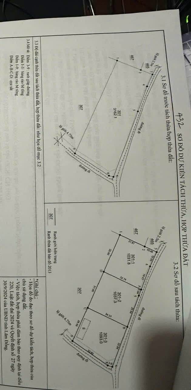Đất nền Phú Hội, Đức Trọng 3136m² giá 4.15 tỷ - Tiềm năng tăng giá cao!