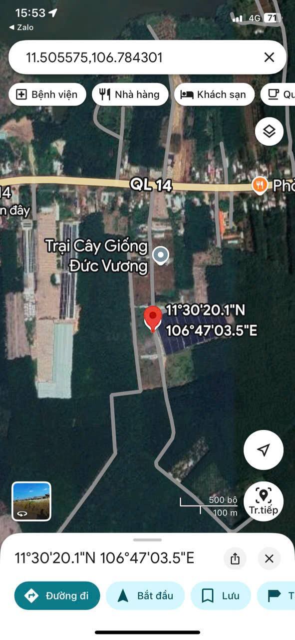 Đất nền Tân Thành Đồng Xoài 275m² giá 420 triệu - Cơ hội đầu tư tuyệt vời!