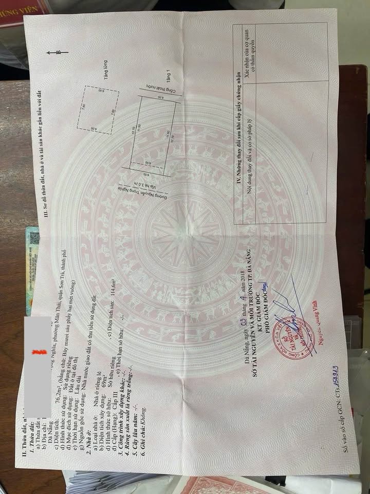 Đất mặt tiền Nguyễn Trọng Nghĩa 76m² giá 11.5 tỷ - Cơ hội đầu tư sinh lời!