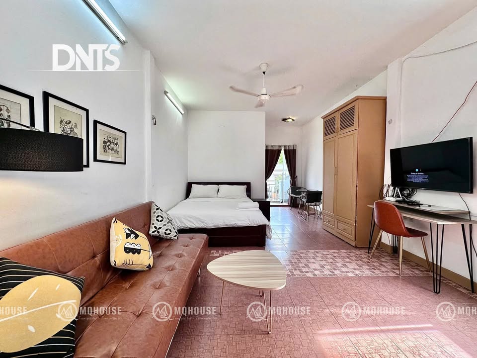 Căn hộ 1PN ban công 45m² giá 5 triệu - Gần bờ kè Trường Sa, Hoàng Sa!