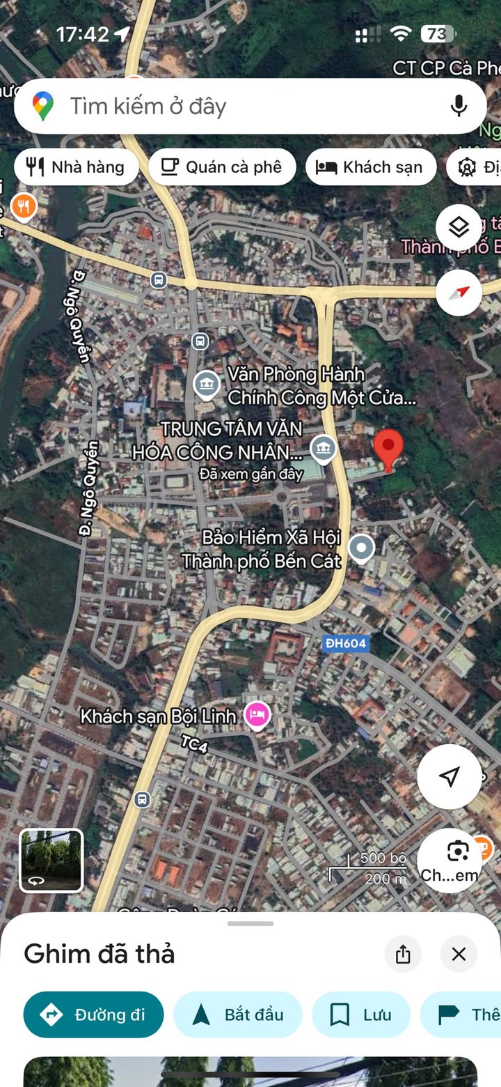 Đất thổ cư 320m² đường nhựa Nam, Bến Cát chỉ 1.8 tỷ - Cơ hội đầu tư hấp dẫn!