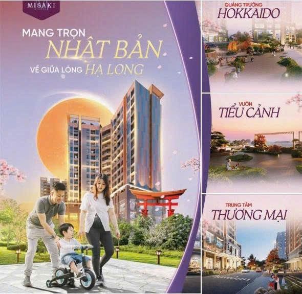 Căn hộ 3 phòng ngủ Misaki Hạ Long 95m² giá 1.081 tỷ - Cơ hội vàng cho bạn!