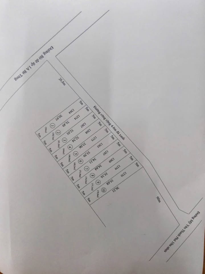 Đất nền 180m² tại ấp 1A Thanh Phú, Bến Lức - Giá 1.6 tỷ/Nền, Mua Sỉ Giá Tốt!