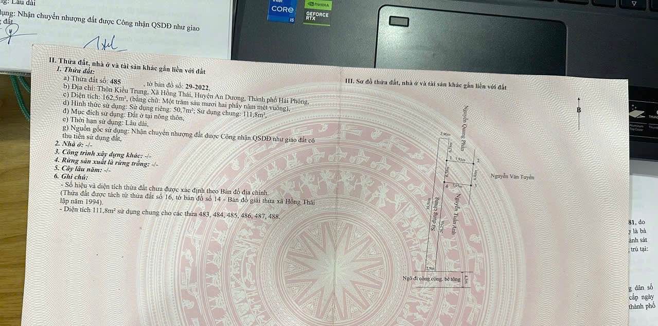 Đất nền giá tốt tại Kiều Trung, Hồng Thái, 50.7m² - Đầu tư sinh lời ngay!