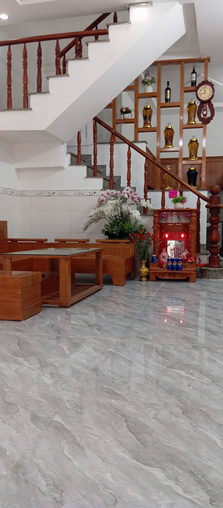 Nhà 1 trệt 1 lầu tại Bình Mỹ, Củ Chi 44m² giá 1.28 tỷ - Đường ô tô rộng rãi!