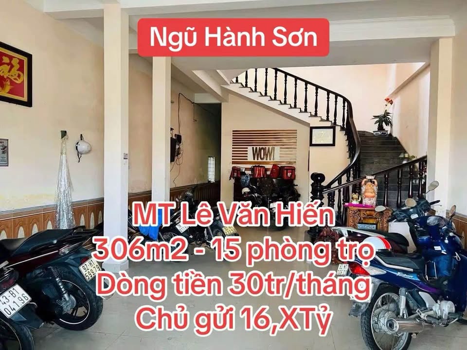 Nhà mặt tiền Lê Văn Hiến 306m² giá 16.9 tỷ - Đầu tư sinh lời ngay!