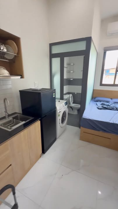 Căn hộ mini 499 Lê Quang Định, Bình Thạnh - Full nội thất, sẵn sàng vào ở!