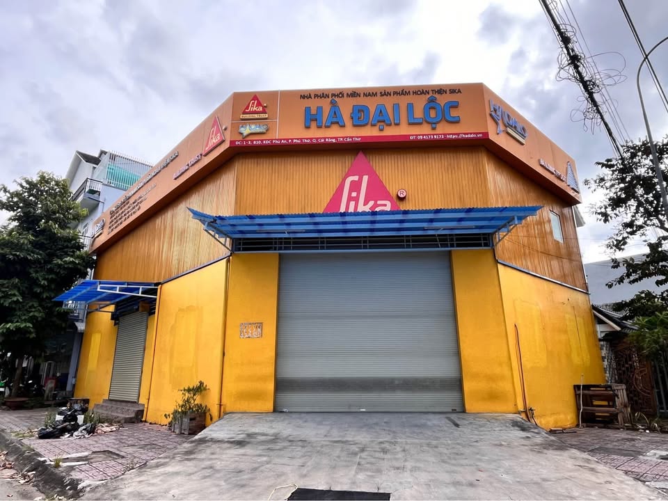 Kho cho thuê góc 2 mặt tiền KDC Phú An 220m² giá 22 triệu - Không gian lý tưởng cho kinh doanh!