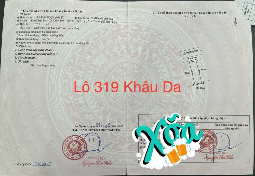 Đất Khâu Da, Thủy Nguyên 100m² giá 4-5 tỷ - Đầu tư sinh lời bền vững!