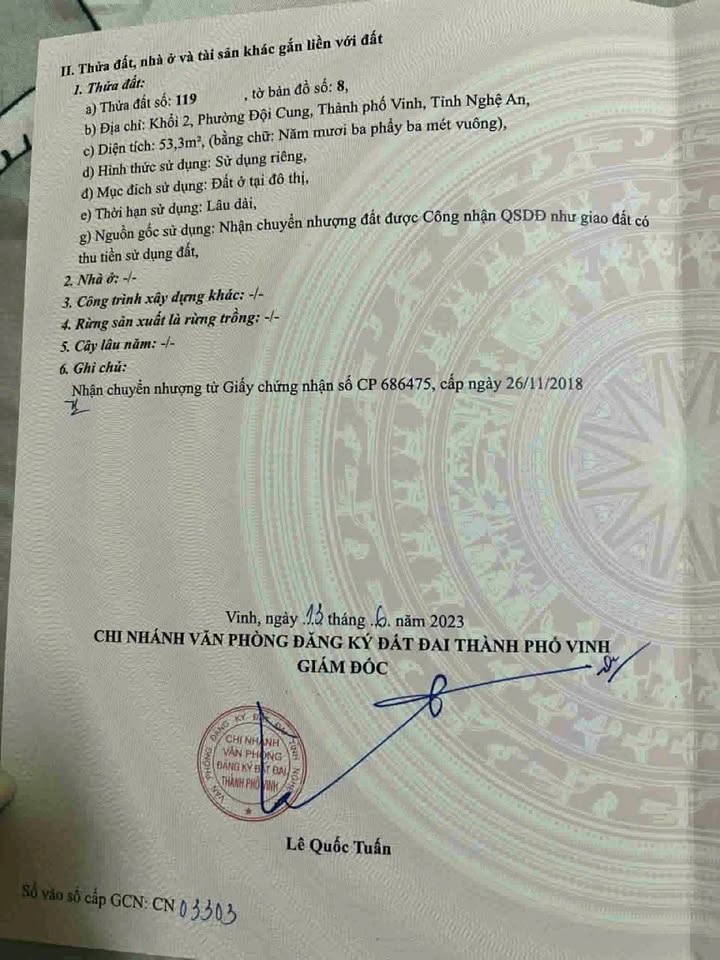 Nhà 5 tầng Đội Cung 54m² giá thỏa thuận - Vị trí trung tâm thuận lợi!