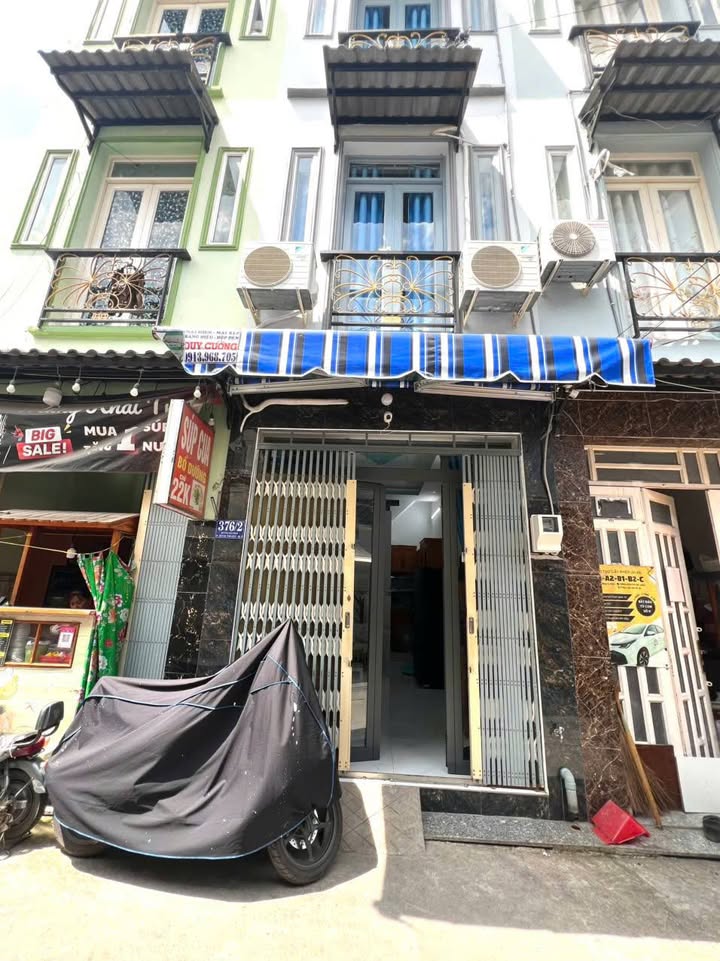 Nhà mặt tiền hẻm 376 Huỳnh Tấn Phát Quận 7, 21m² giá 2.35 tỷ - Sổ hồng chính chủ!