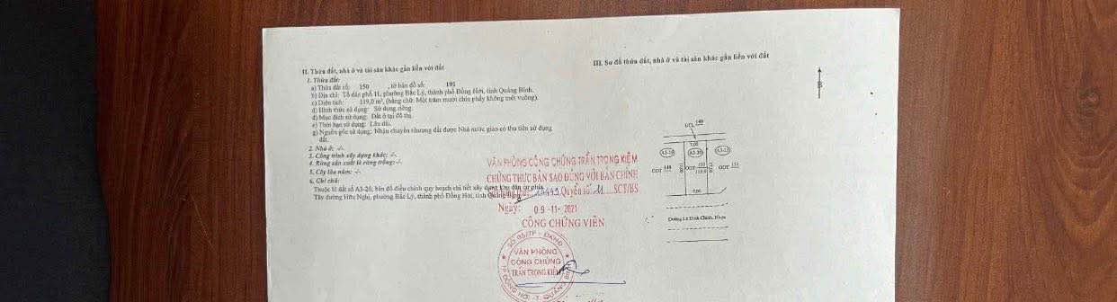 Đất nền Tây Hữu Nghị Đồng Hới 119m² giá thỏa thuận - Cơ hội đầu tư hấp dẫn!